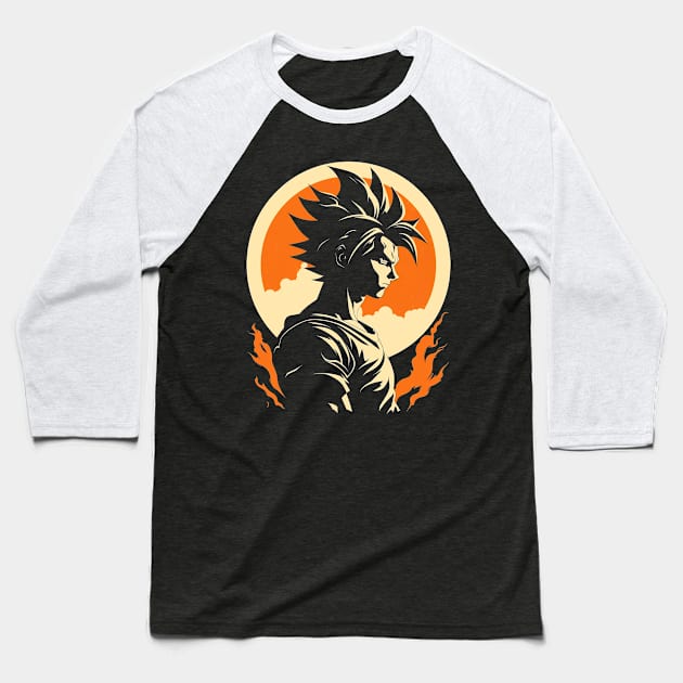 The Saiyan Baseball T-Shirt by Ciokermatt